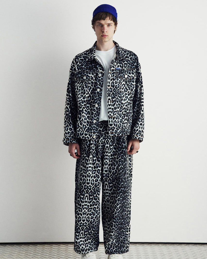 Arctic Leopard Denim Set
