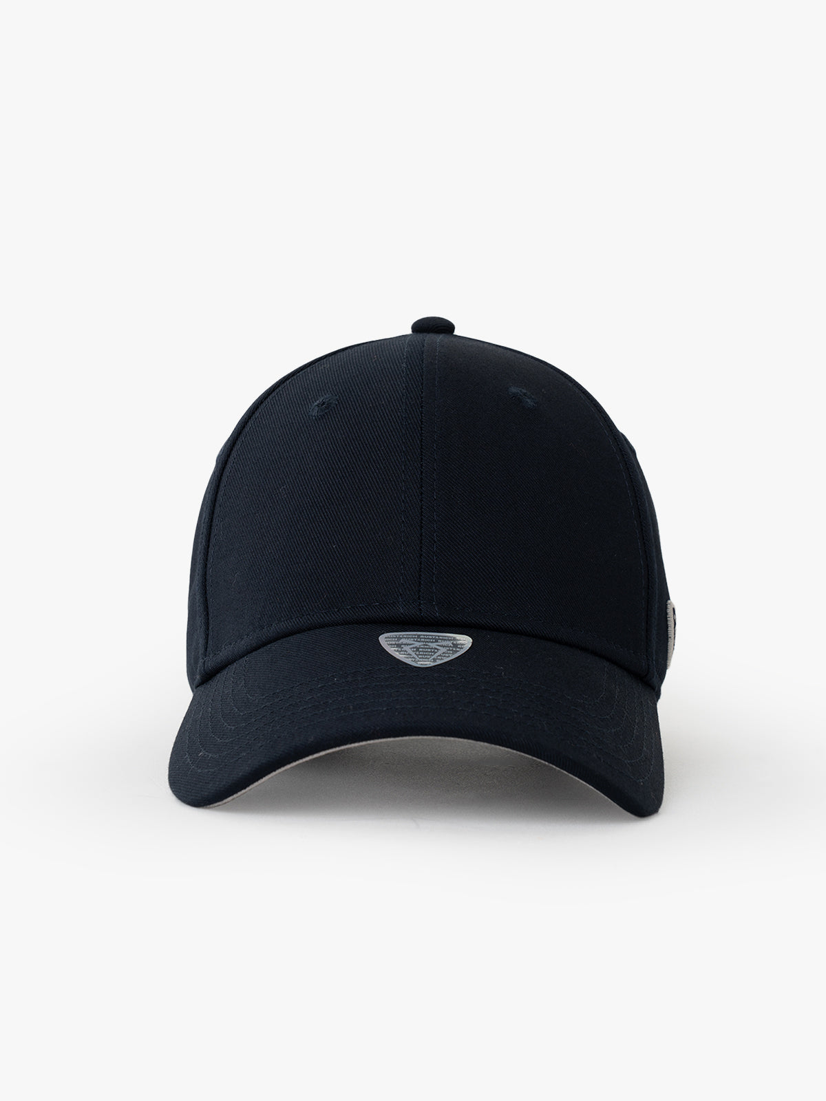 Front view of Basic Navy Blue Baseball Cap