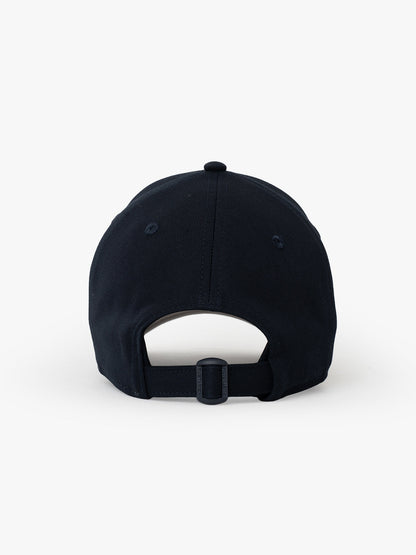 Back view of Basic Navy Blue Baseball Cap