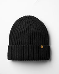 Front view of Black Classic Beanie