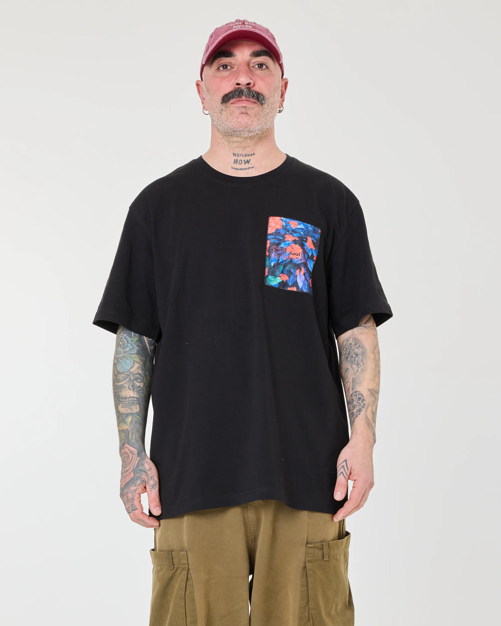 front view of Soul Black Tee