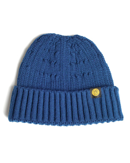Blue Fisherman Beanie