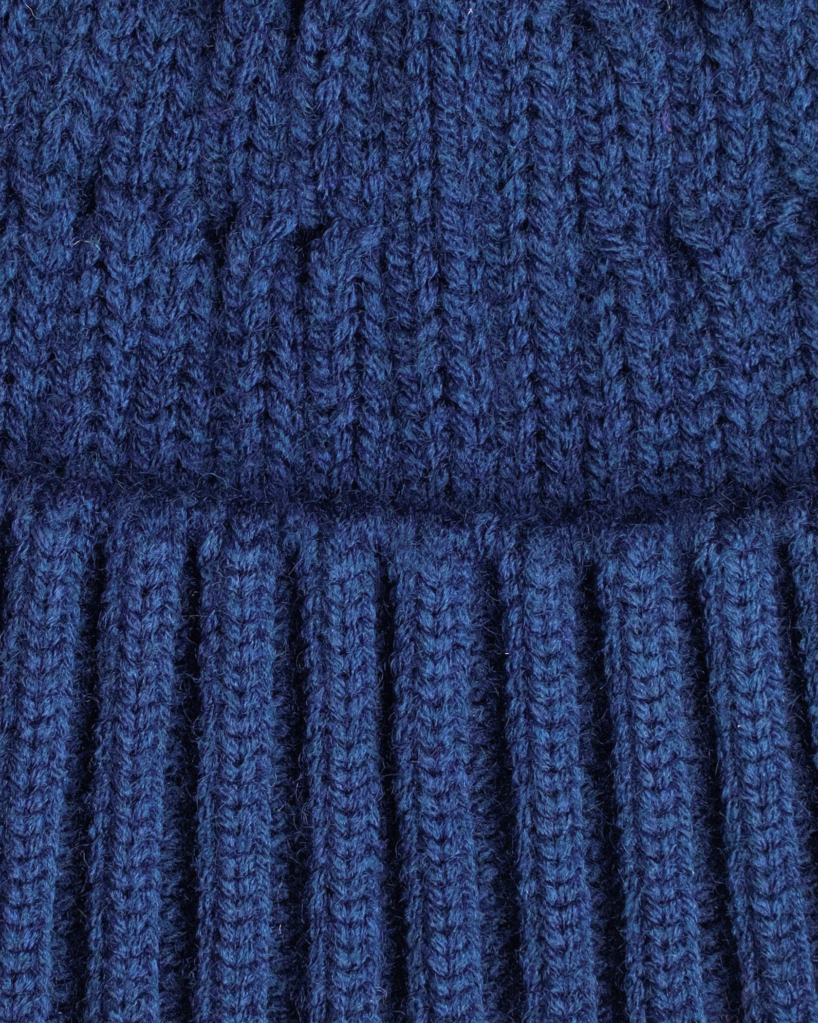 Blue Fisherman Beanie