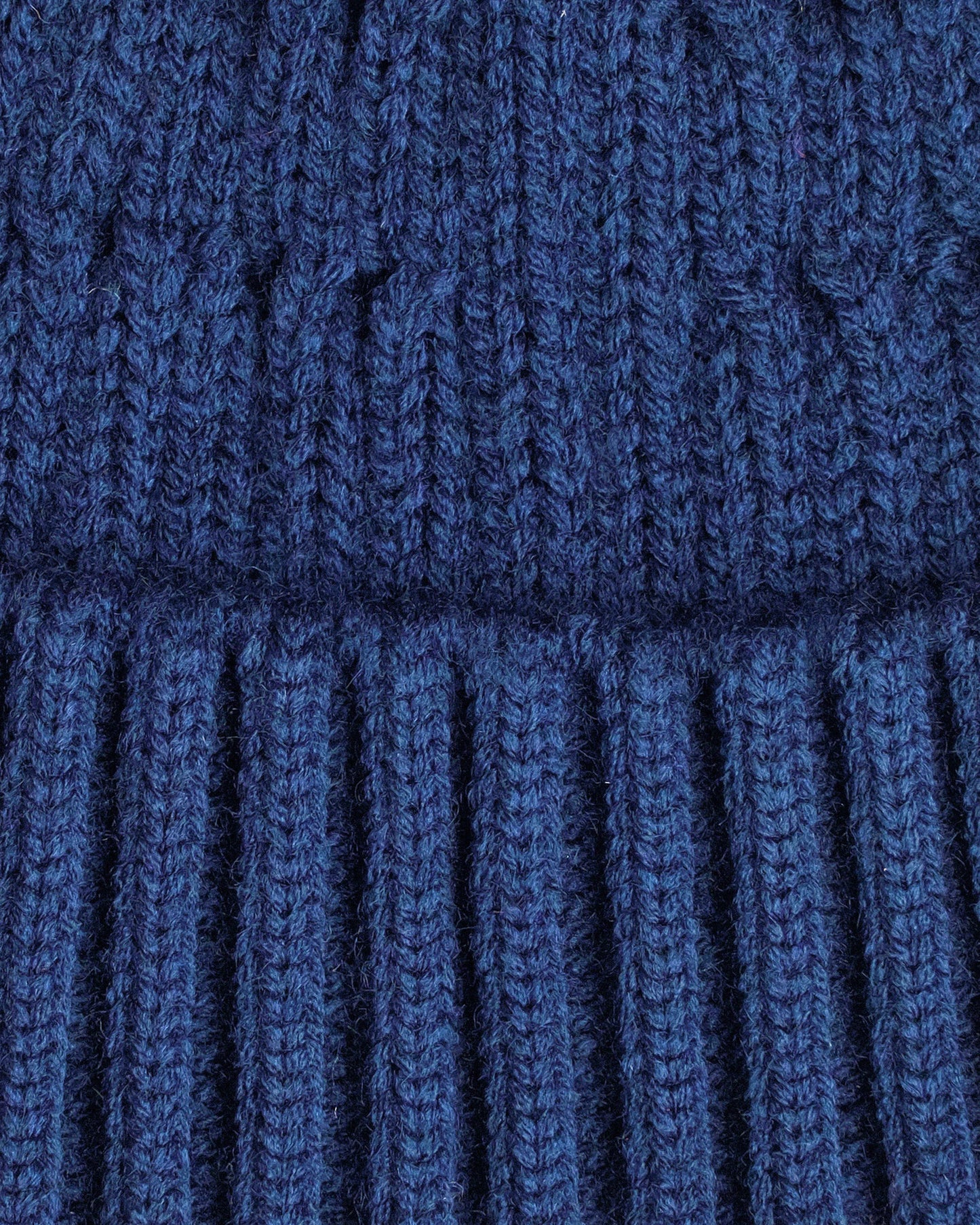 Blue Fisherman Beanie