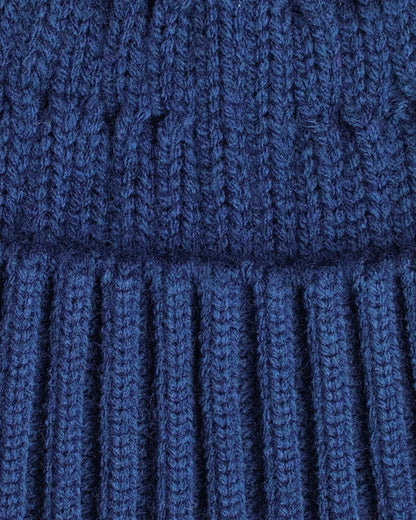 Blue Fisherman Beanie
