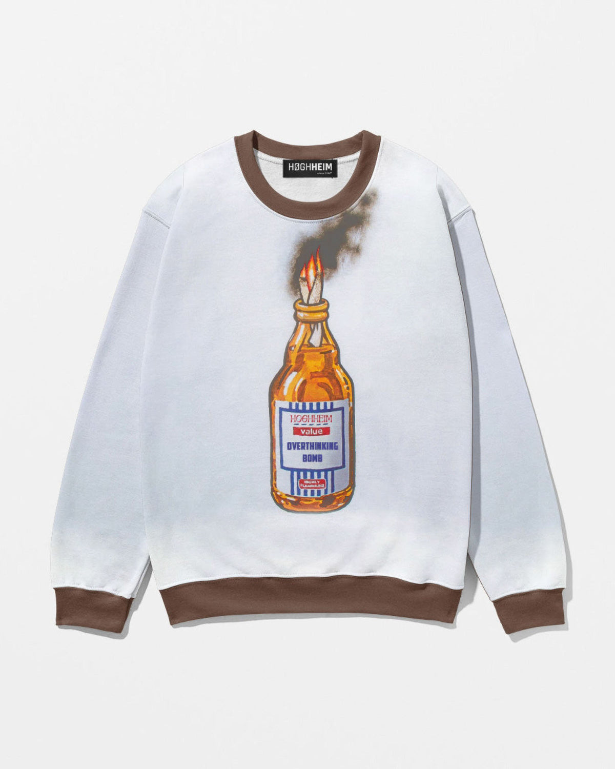 Overthinking Bomb, Oversize Sweatshirt