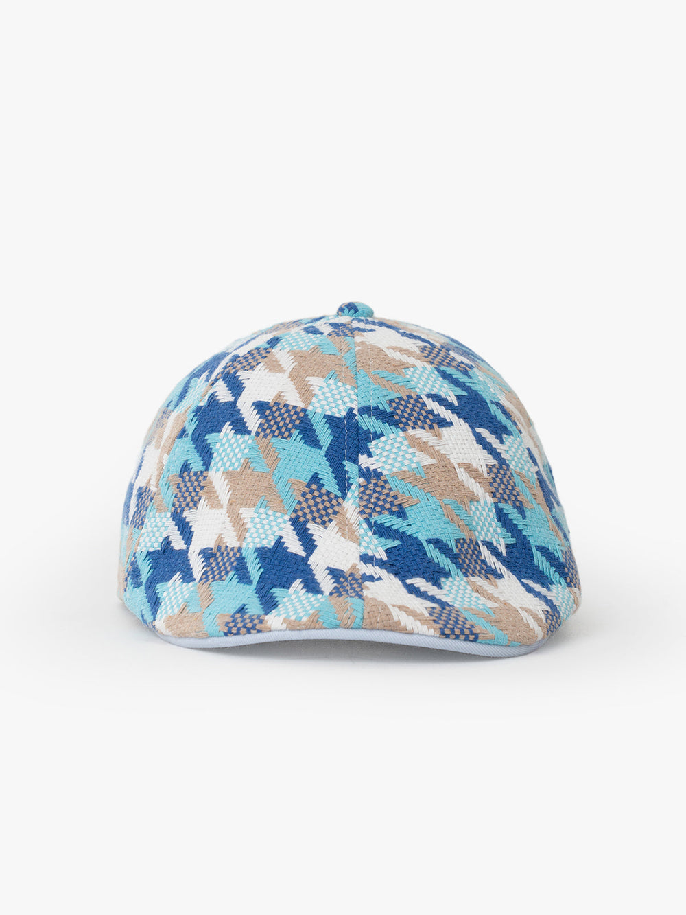 Front view of Born In Earth Blue Casket Hat
