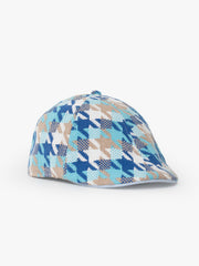 Side view of Born In Earth Blue Casket Hat