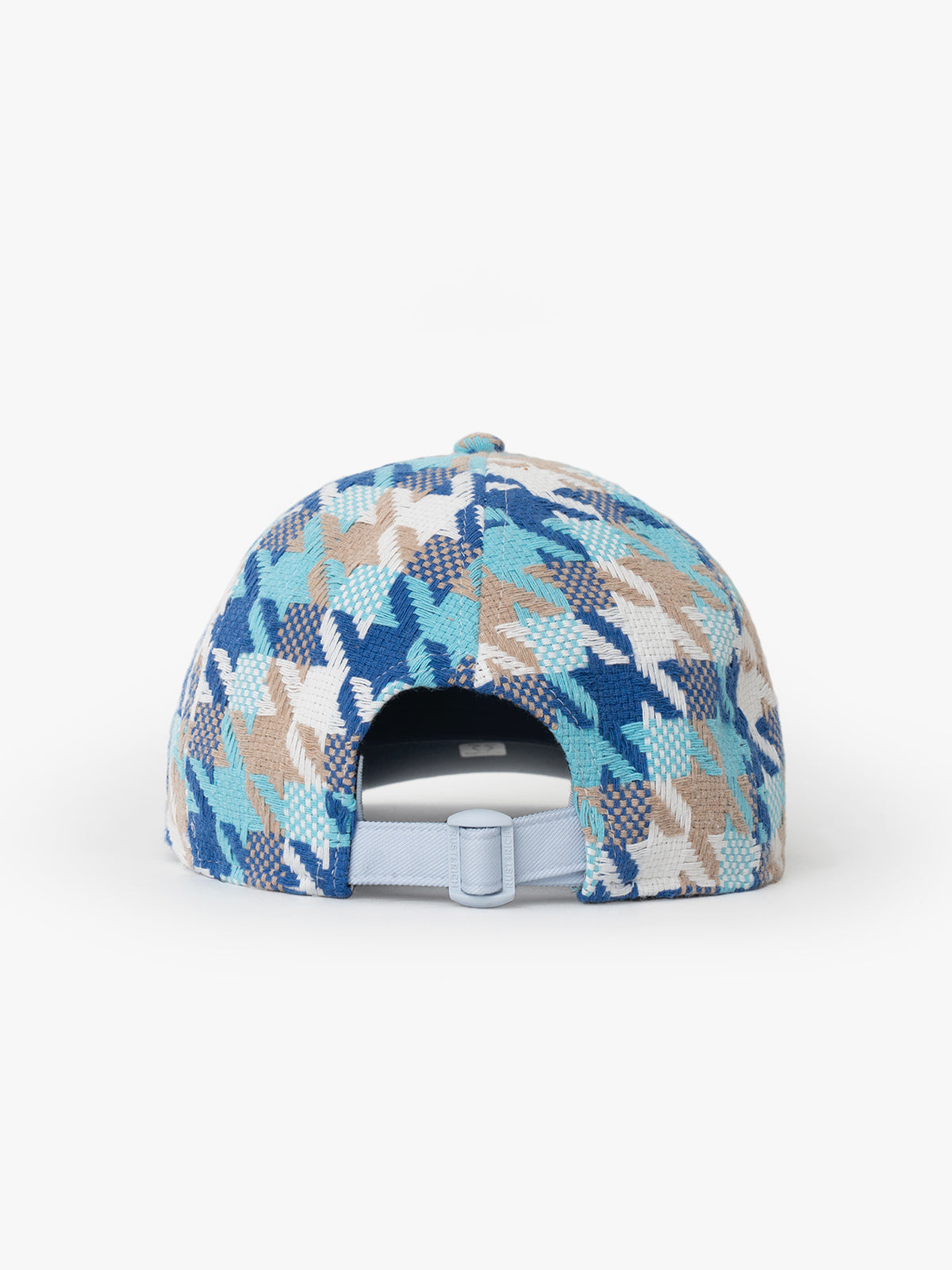 Back view of Born In Earth Blue Casket Hat