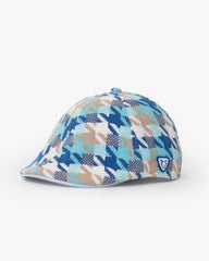 Side view of Born In Earth Blue Casket Hat