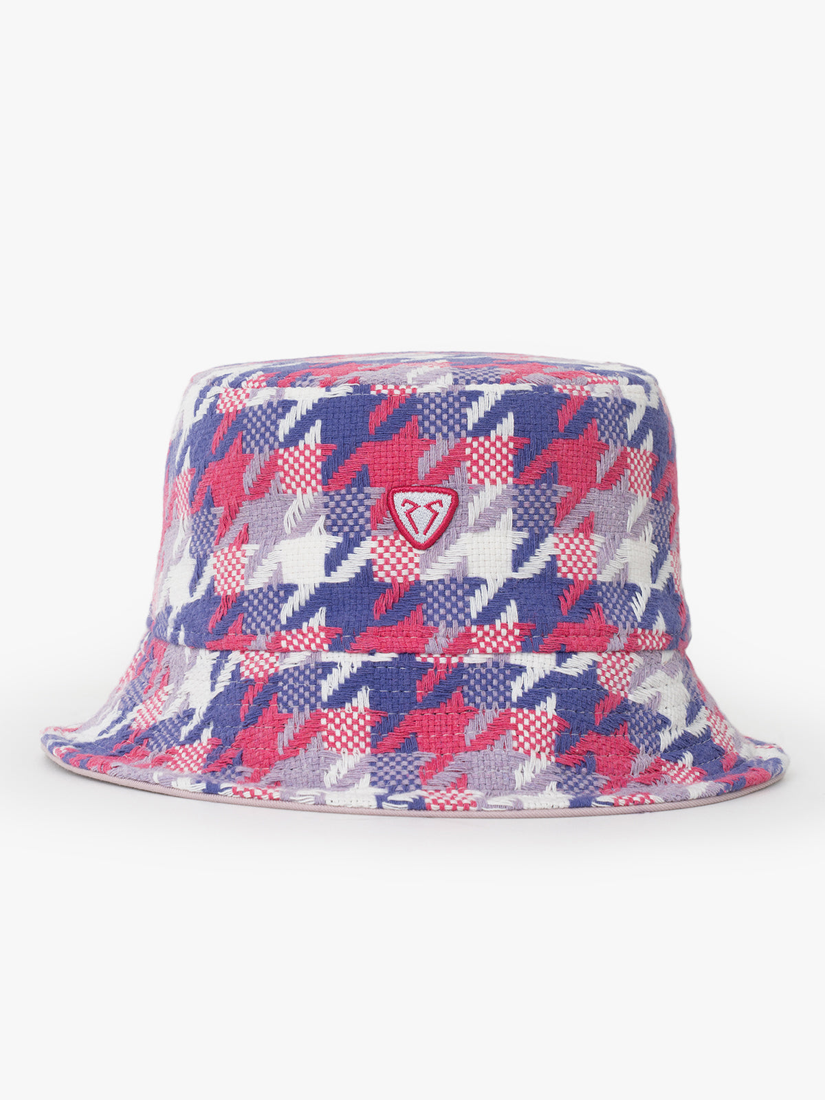 Back view of Born In Earth Pink Bucket Hat