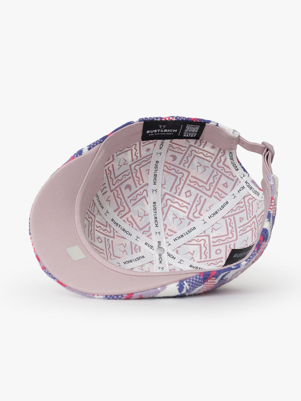 Born In Earth Pink Casket Hat on a white background