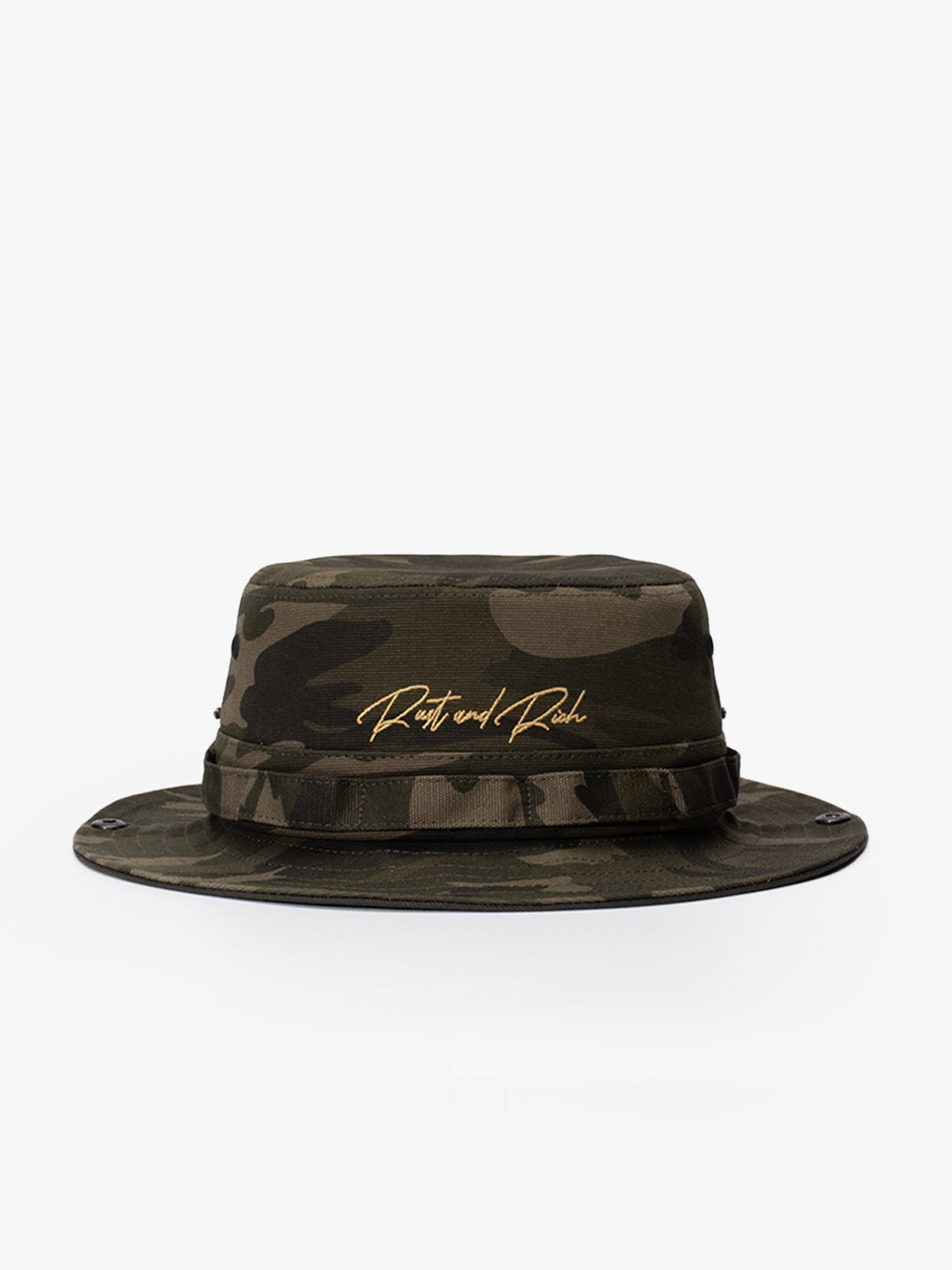 Front view of Camp Khaki Safari Hat