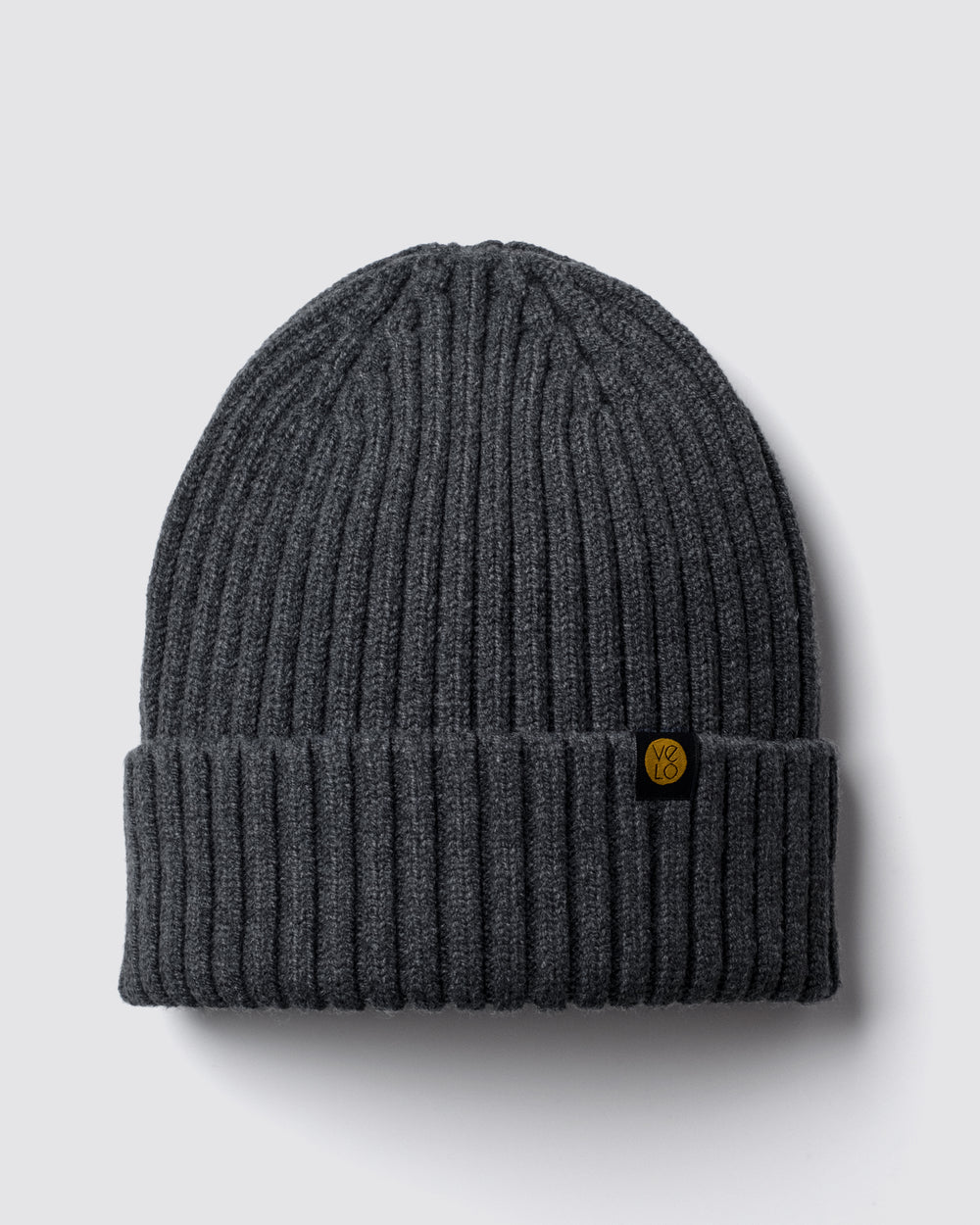 Front view of Charcoal Gray Classic Beanie