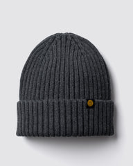 Front view of Charcoal Gray Classic Beanie
