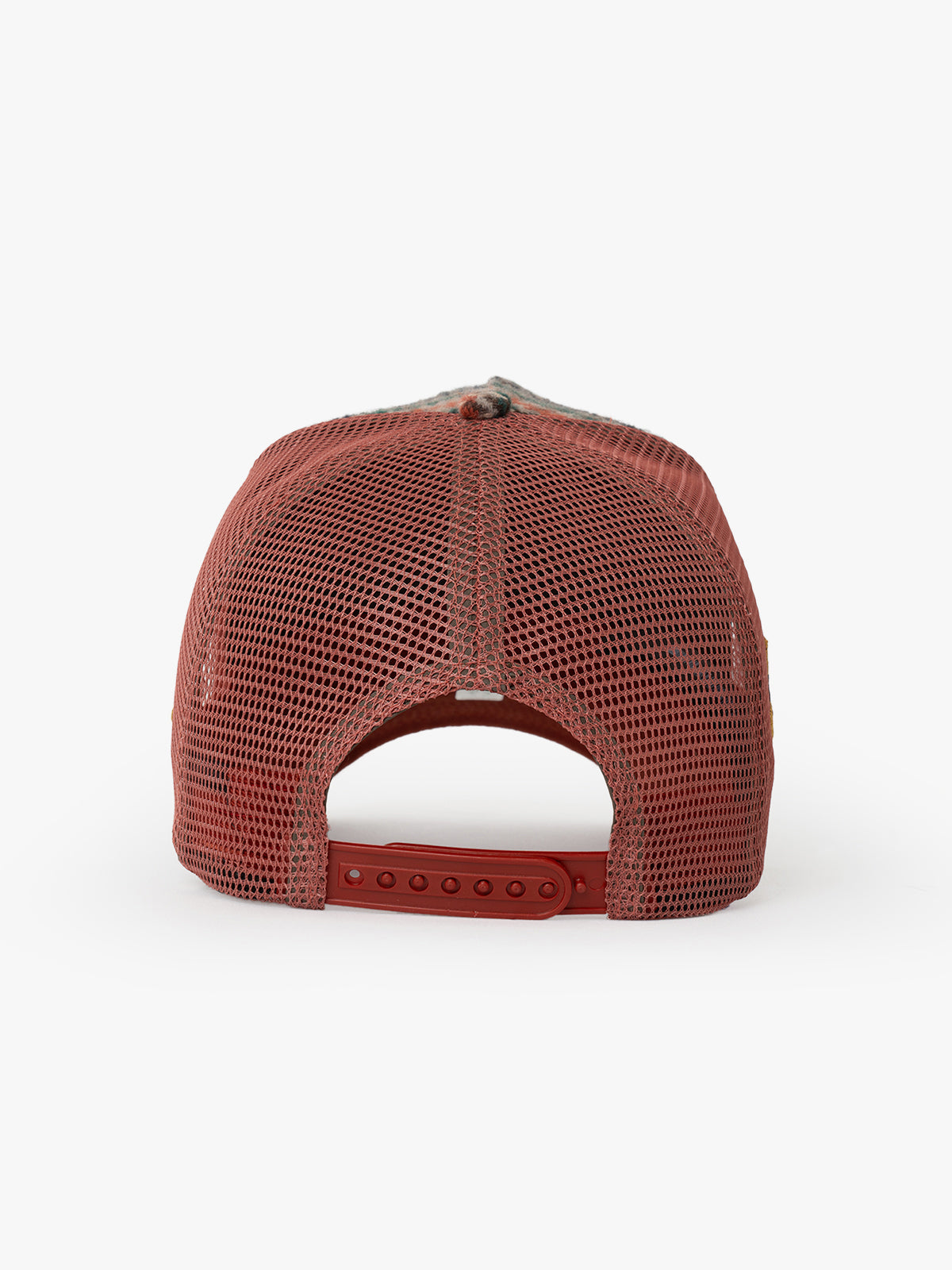 Back view of Chicago Green Trucker Hat