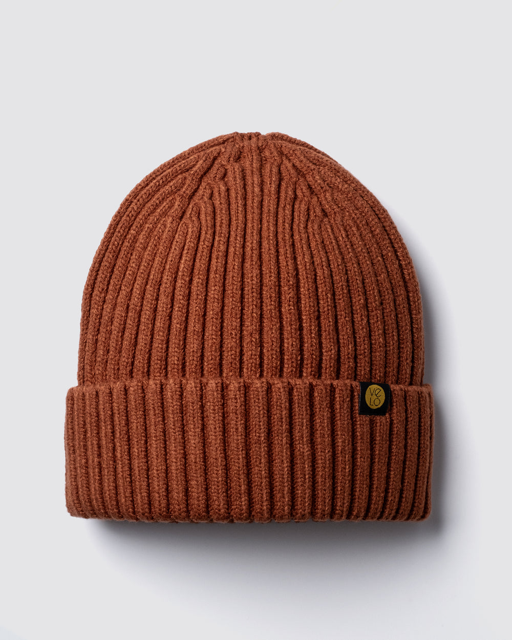 Front view of Cinnamon Classic Beanie