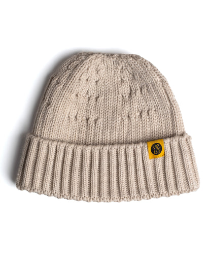 Cream Fisherman Beanie