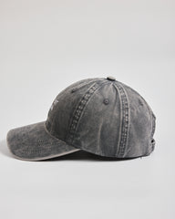 Cute But Psycho Washed Stone Washed Cap on a white background
