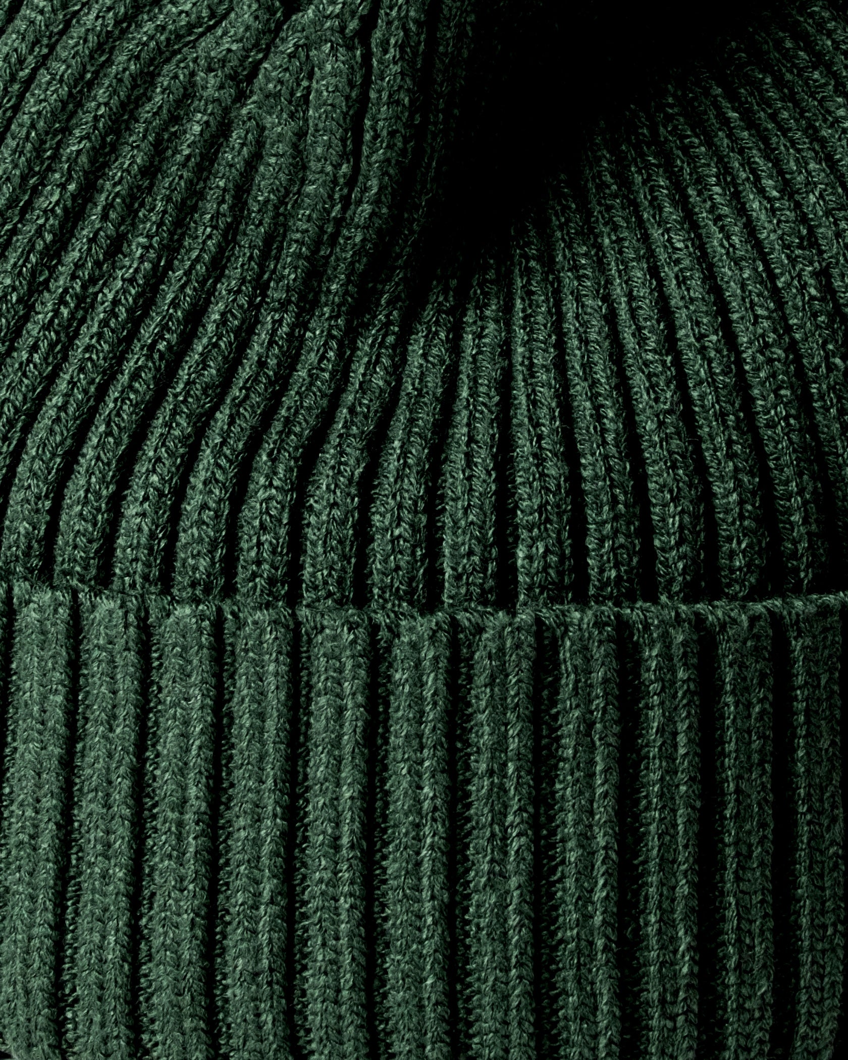 Dark Green Classic Beanie