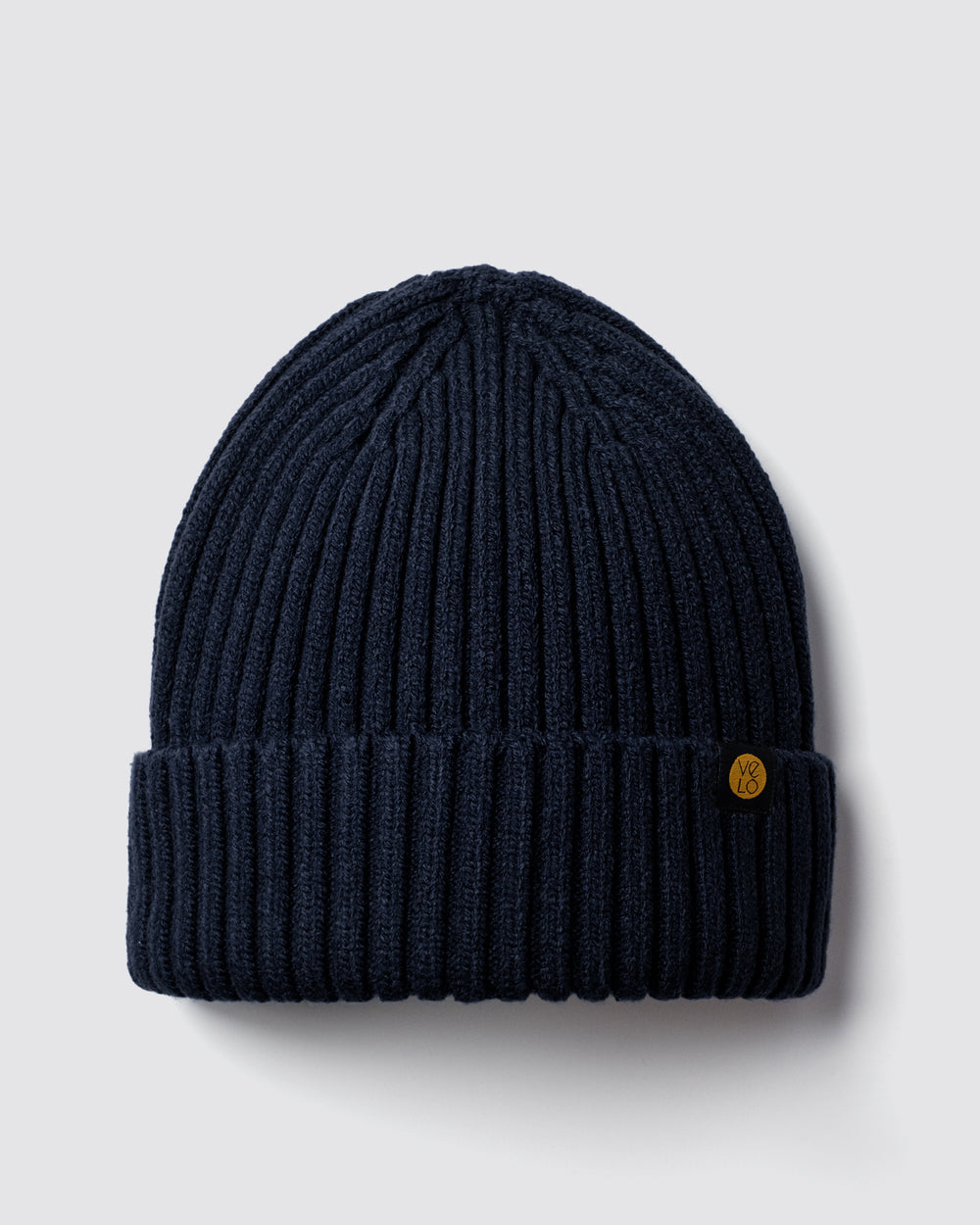 Front view of Dark Navy Classic Beanie