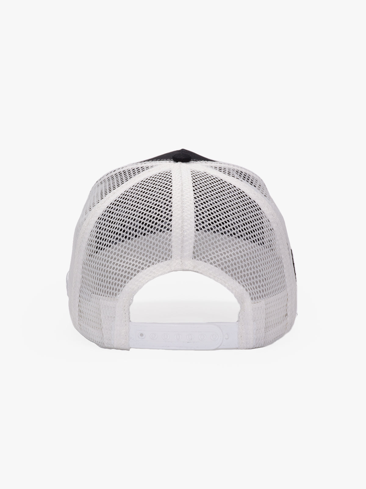 Back view of Doodle Black Trucker Hat
