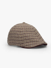 Side view of Edinburgh Beige Casket Hat