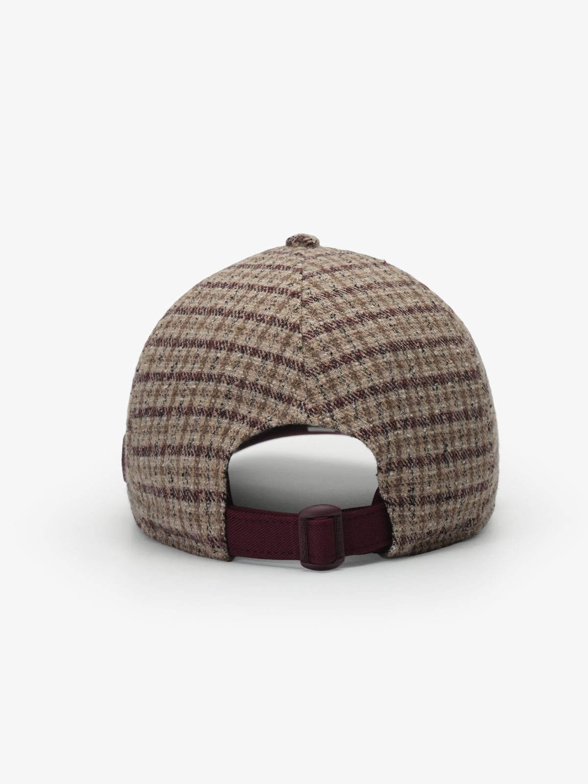 Back view of Edinburgh Beige Casket Hat