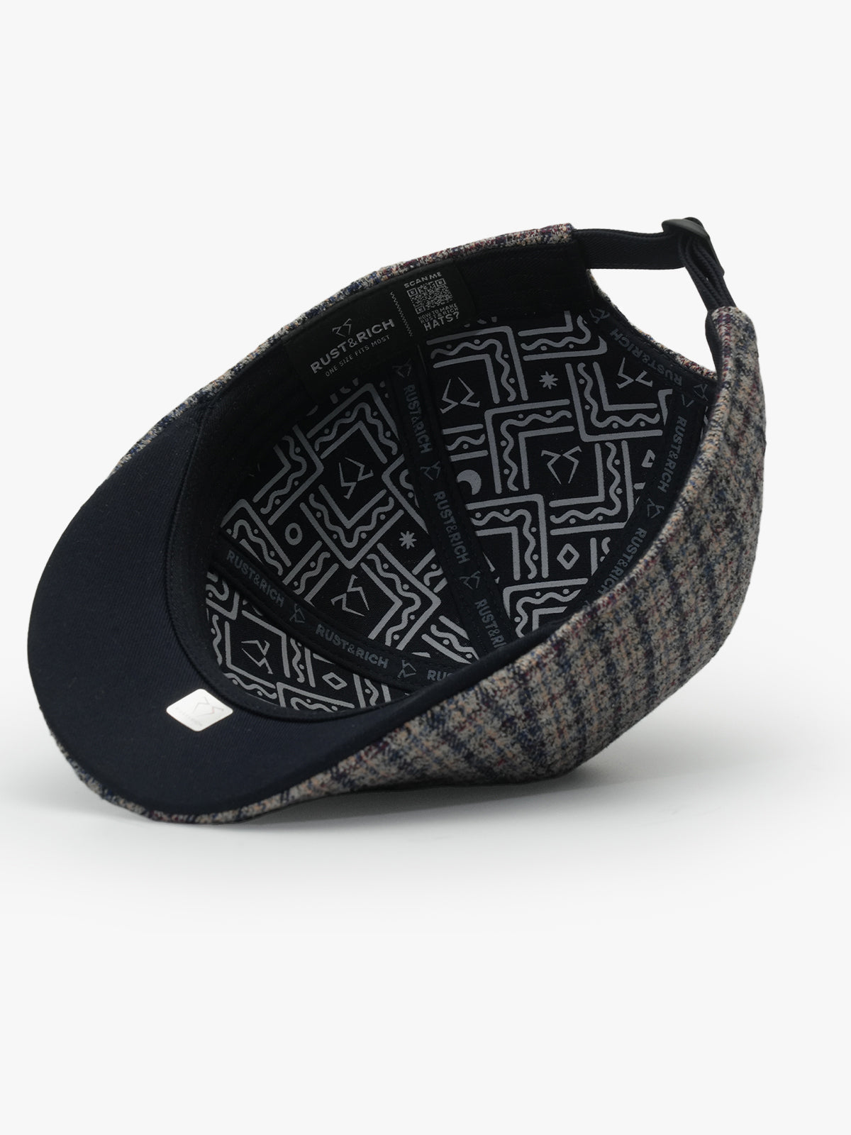 Edinburgh Blue Casket Hat on a white background