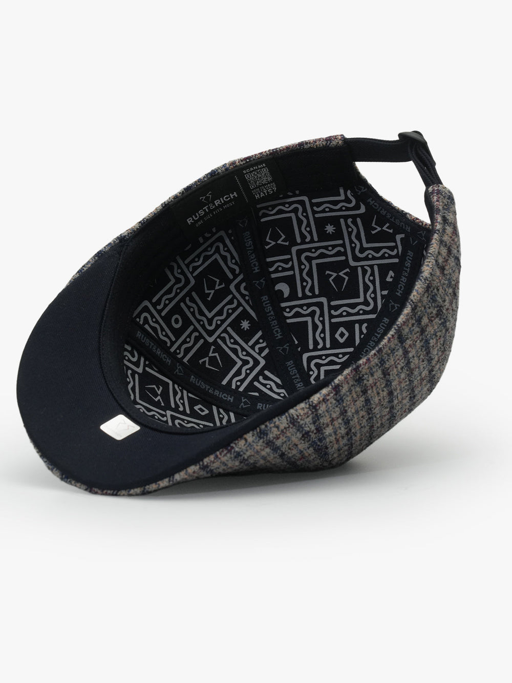 Edinburgh Blue Casket Hat on a white background