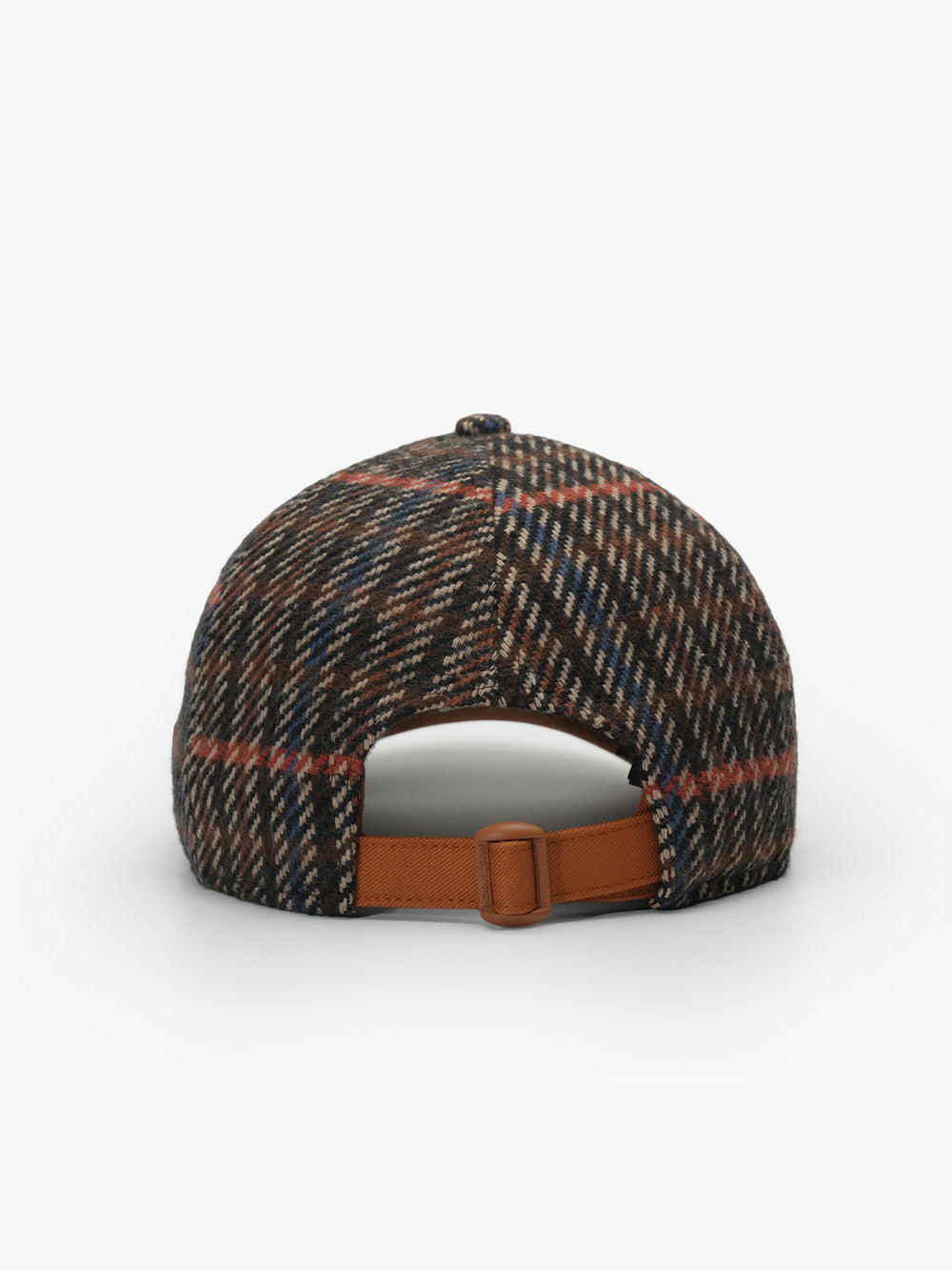 Back view of Fishbone Brown Casket Hat