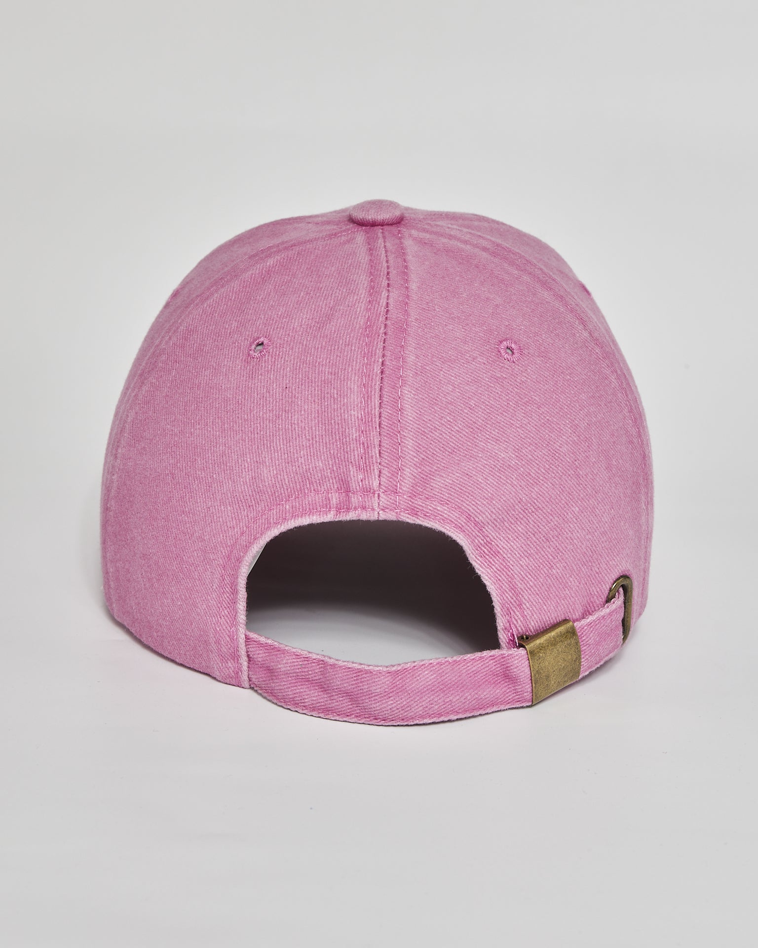 F**k Normal pink washed cap - back view