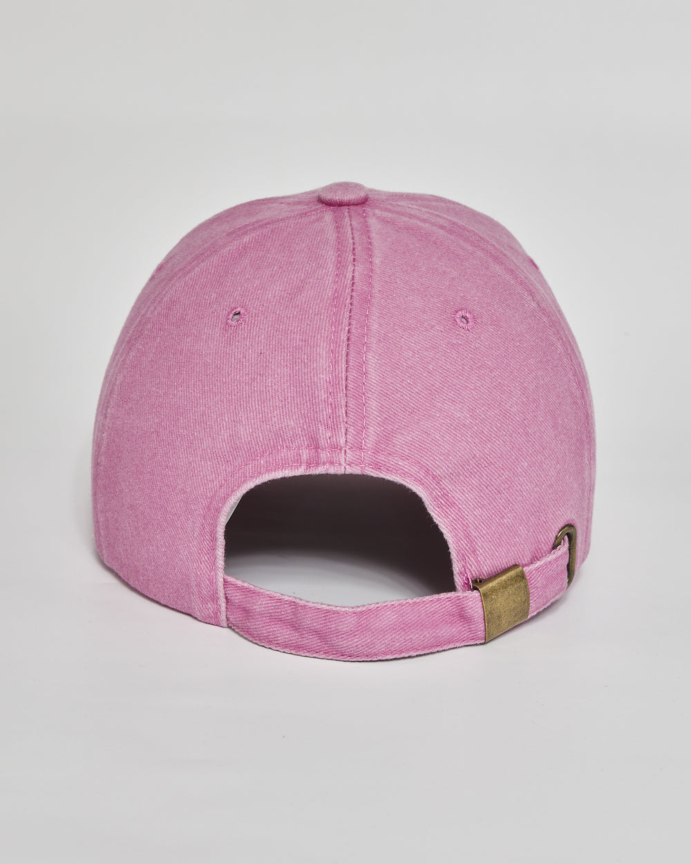 F**k Normal pink washed cap - back view
