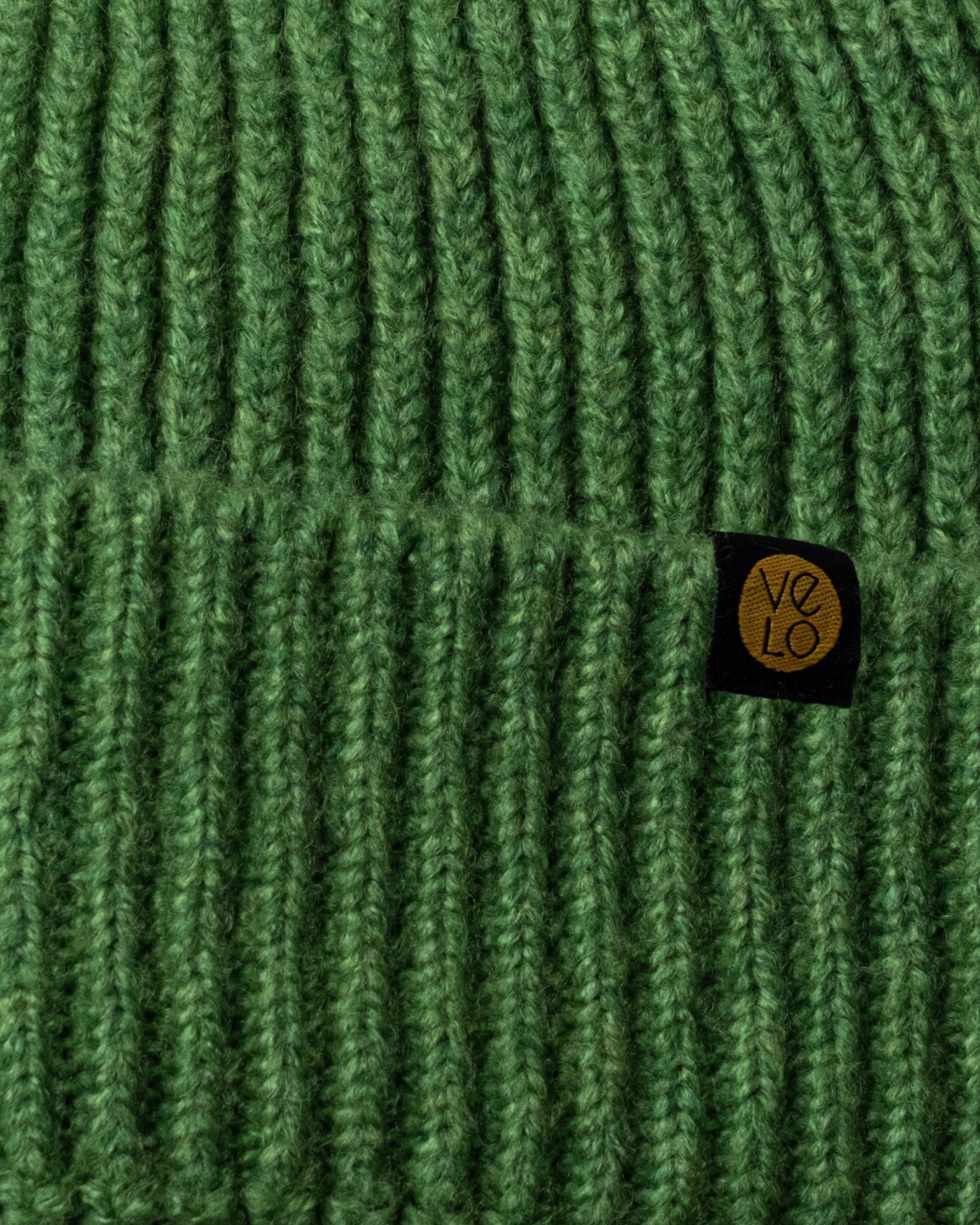 Close view of Fresh Green Lux Beanie