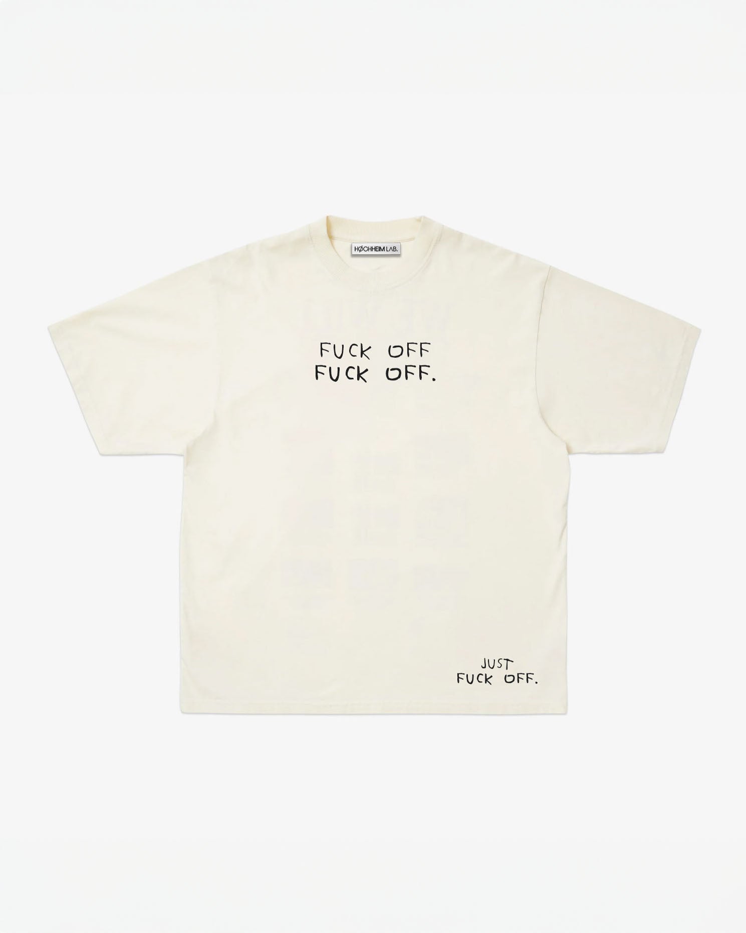 F*CK OFF, Oversize Unisex Tee