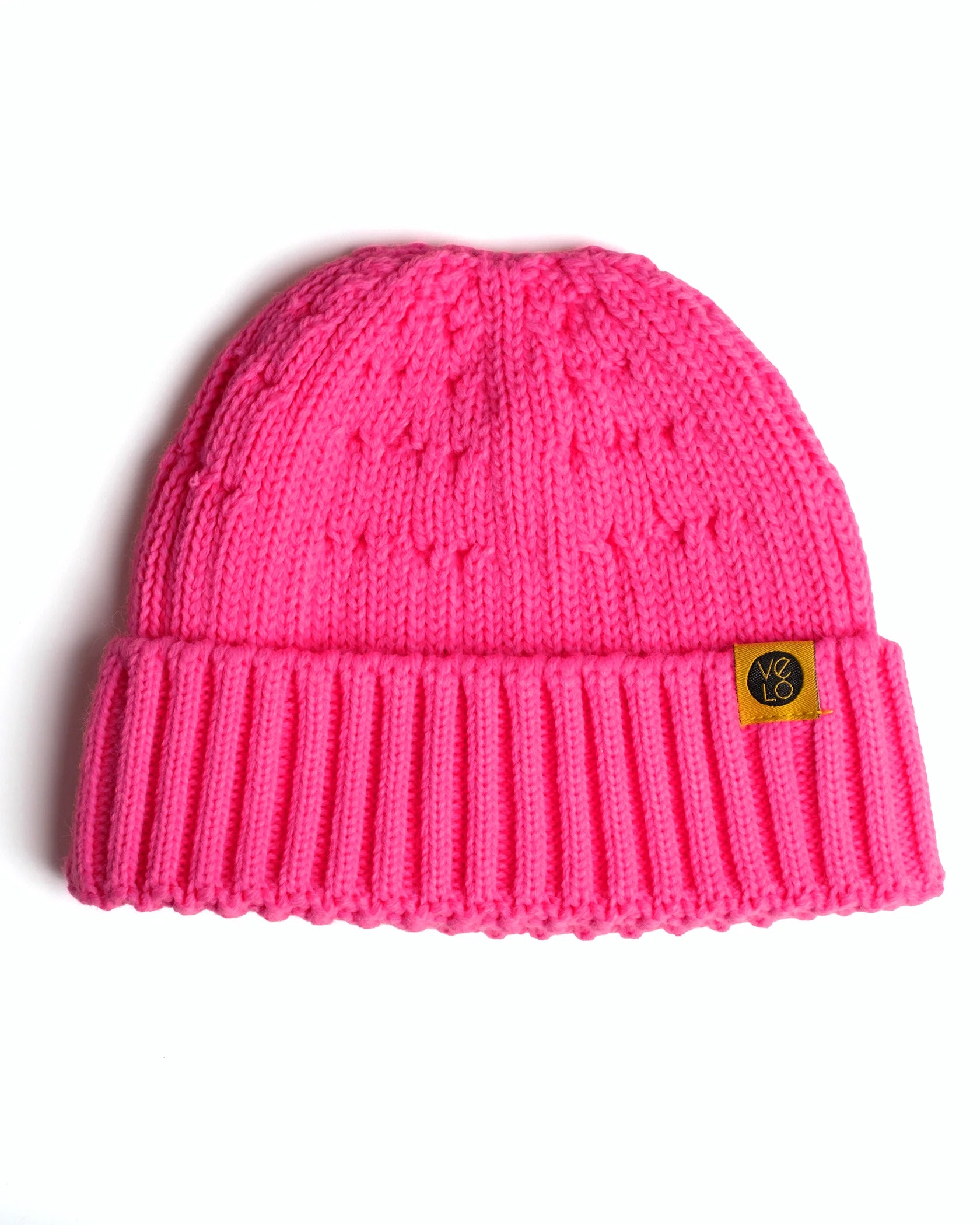 Fuchsia Fisherman Beanie