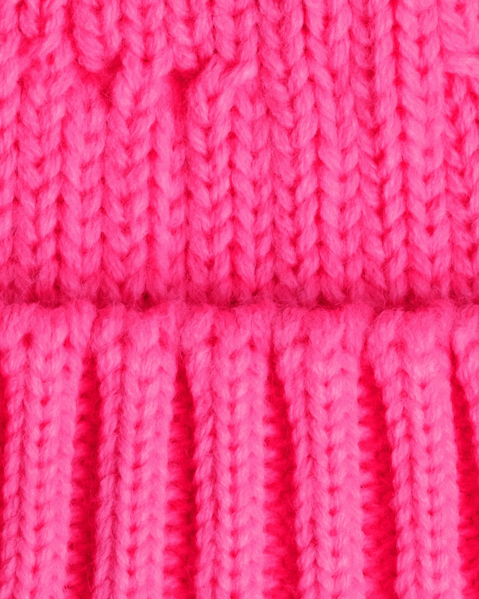 Fuchsia Fisherman Beanie