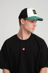 Green Trucker Cap With Free Patch