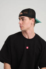 Green Trucker Cap With Free Patch