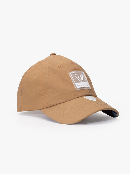 Side view of Gym Beige Baseball Cap