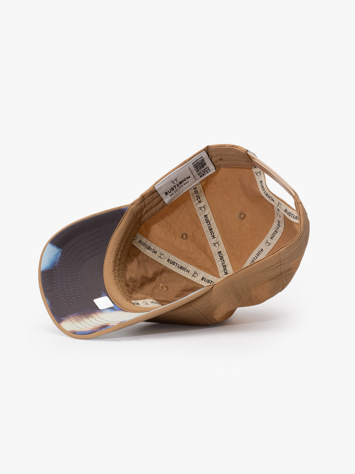 Gym Beige Baseball Cap on a white background