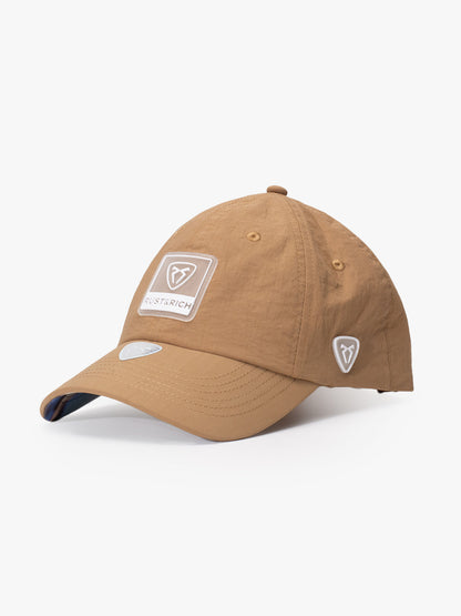 Side view of Gym Beige Baseball Cap