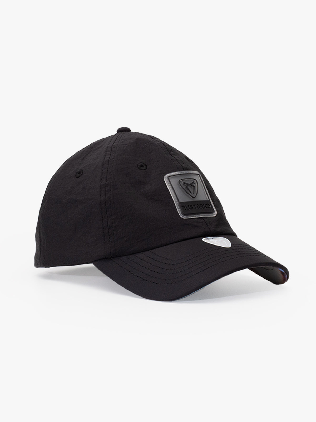 Side view of Gym Black Baseball Cap