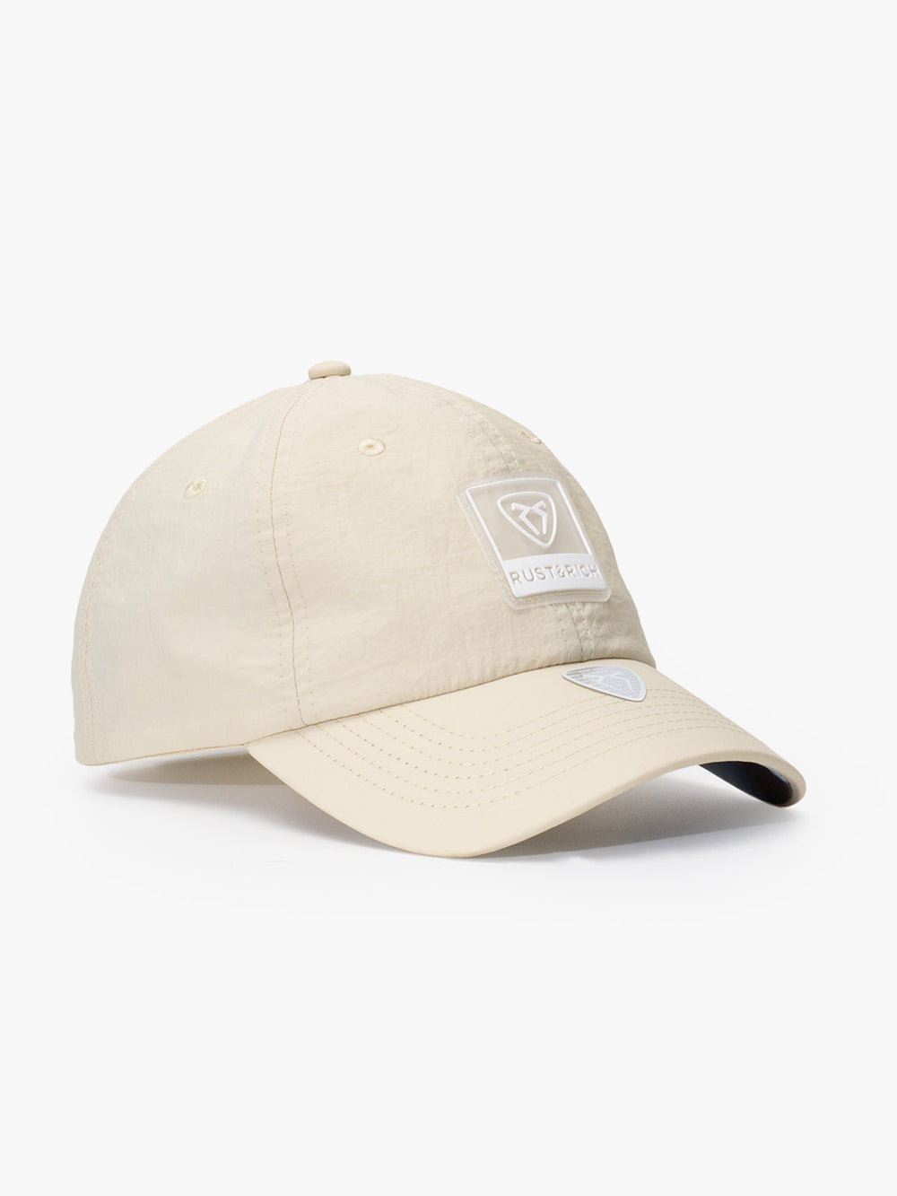 Side view of Gym Ecru Baseball Cap