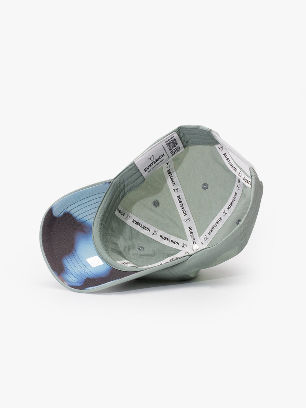 Gym Mint Green Baseball Cap on a white background