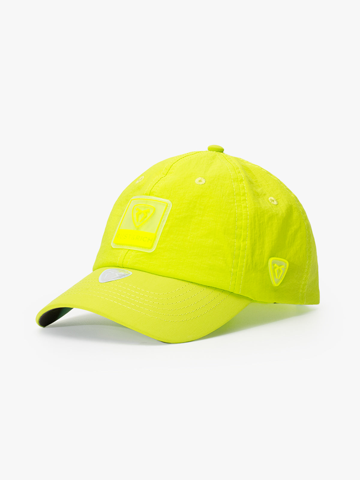 Side view of Gym Neon Yellow Baseball Cap
