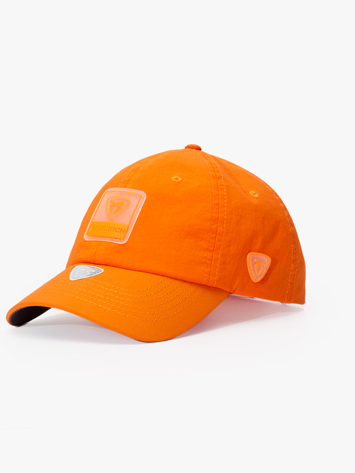Side view of Gym Orange Baseball Cap