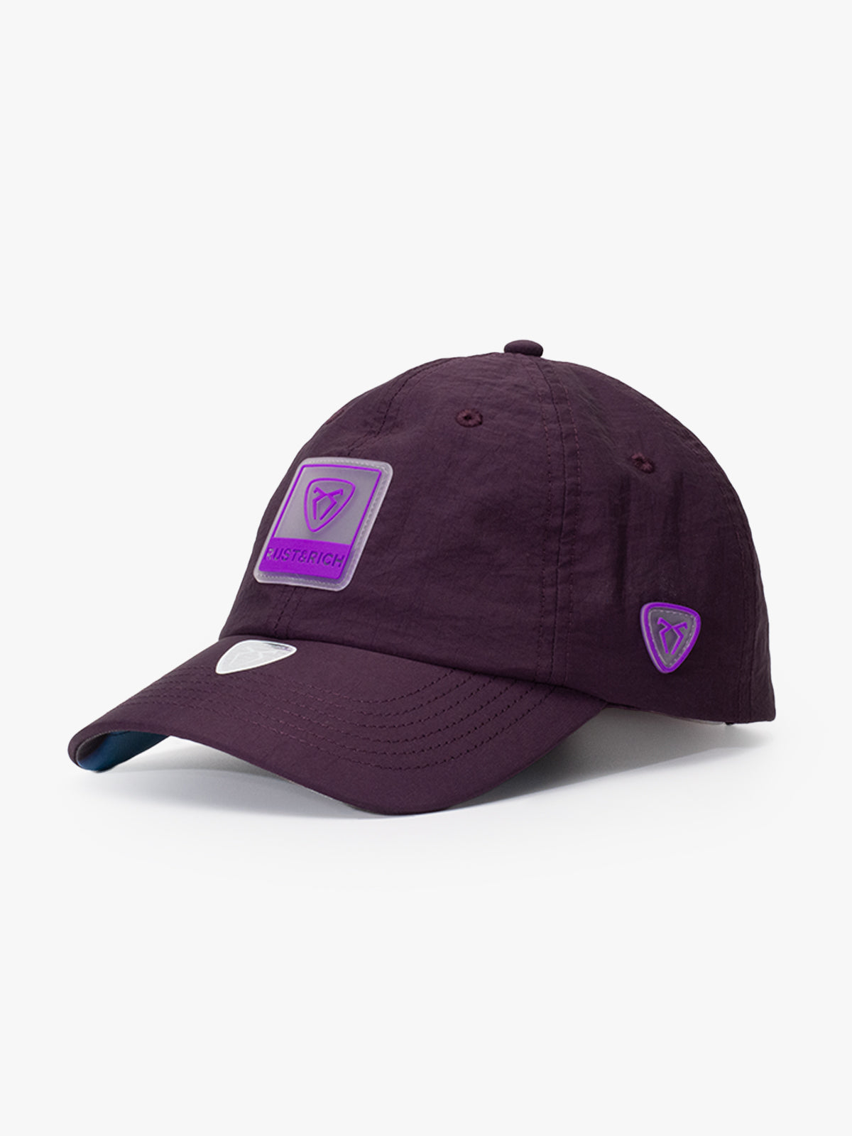 Side view of Gym Purple Baseball Cap