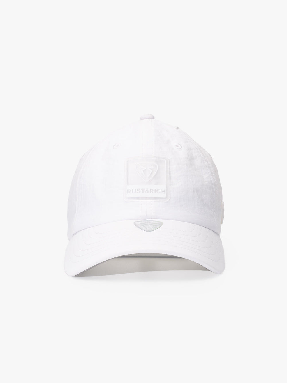 Front view of Gym White Baseball Cap