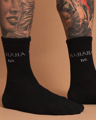 Hahaha No Black Socks